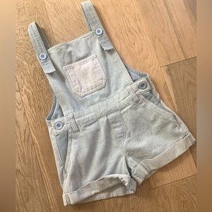 Kids  soft Denim overalls